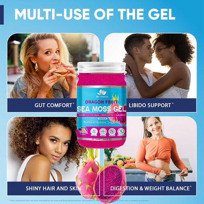 Sea Moss Gel Dragon Fruit