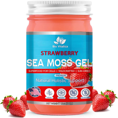 Strawberry Sea Moss Gel