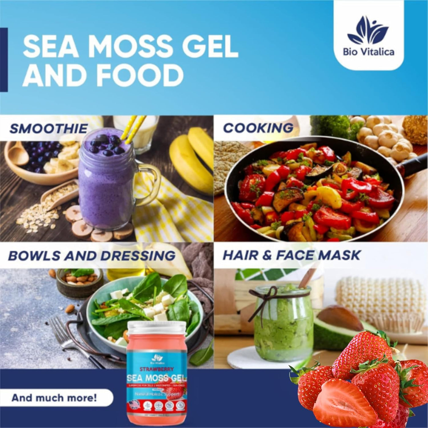 Strawberry Sea Moss Gel