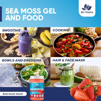 Strawberry Sea Moss Gel